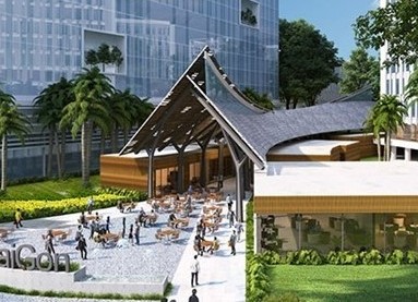 BB BUILT BAMBOO ROOF FOR ASCENDAS GROUP